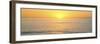 Sunrise over the sea, Sea of Cortez near Punta Pescadero, Baja California Sur, Mexico-Panoramic Images-Framed Photographic Print