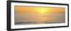 Sunrise over the sea, Sea of Cortez near Punta Pescadero, Baja California Sur, Mexico-Panoramic Images-Framed Photographic Print