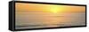 Sunrise over the sea, Sea of Cortez near Punta Pescadero, Baja California Sur, Mexico-Panoramic Images-Framed Stretched Canvas