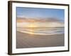 Sunrise over the Sea, Tenby, Pembrokeshire, Wales-null-Framed Photographic Print