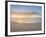 Sunrise over the Sea, Tenby, Pembrokeshire, Wales-null-Framed Photographic Print