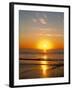 Sunrise Over the Sea-null-Framed Photographic Print