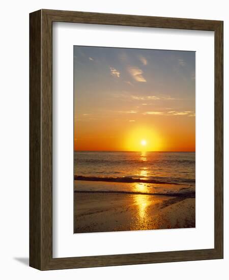 Sunrise Over the Sea-null-Framed Photographic Print