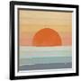 Sunrise over the Sea-Tammy Kushnir-Framed Giclee Print