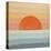 Sunrise over the Sea-Tammy Kushnir-Stretched Canvas