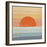 Sunrise over the Sea-Tammy Kushnir-Framed Giclee Print