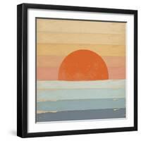 Sunrise over the Sea-Tammy Kushnir-Framed Giclee Print