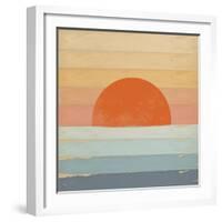 Sunrise over the Sea-Tammy Kushnir-Framed Giclee Print