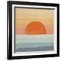 Sunrise over the Sea-Tammy Kushnir-Framed Giclee Print