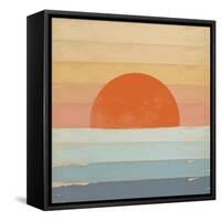 Sunrise over the Sea-Tammy Kushnir-Framed Stretched Canvas