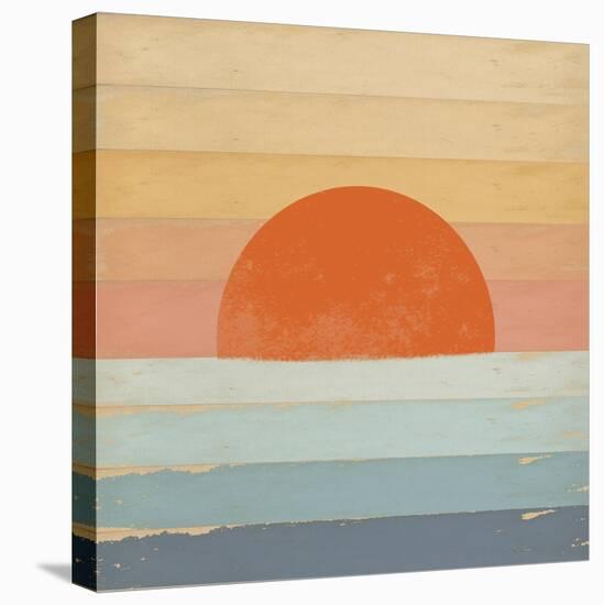 Sunrise over the Sea-Tammy Kushnir-Stretched Canvas