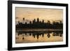 Sunrise over the West Entrance to Angkor Wat, Angkor, Siem Reap, Cambodia-Michael Nolan-Framed Photographic Print