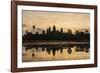 Sunrise over the West Entrance to Angkor Wat, Angkor, Siem Reap, Cambodia-Michael Nolan-Framed Photographic Print