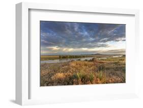 Sunrise over the Yellowstone River near Terry, Montana, USA-Chuck Haney-Framed Photographic Print