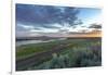 Sunrise over the Yellowstone River near Terry, Montana, USA-Chuck Haney-Framed Photographic Print