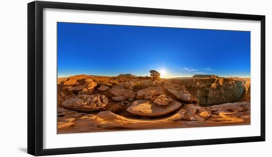 Sunrise over Toroweap Point, Grand Canyon National Park, Arizona, USA-null-Framed Photographic Print