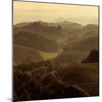 Sunrise over Tuscany II-Shelley Lake-Mounted Photographic Print