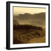 Sunrise over Tuscany III-Shelley Lake-Framed Photographic Print