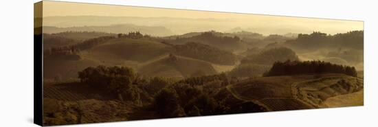 Sunrise over Tuscany-Shelley Lake-Stretched Canvas