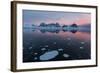 Sunrise over Wiencke Island in the Neumayer Channel, Antarctica, Polar Regions-Michael Nolan-Framed Photographic Print