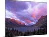 Sunrise over Wild Goose Island, Glacier National Park, Montana, USA-Chuck Haney-Mounted Photographic Print