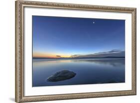 Sunrise over Yellowstone Lake, Yellowstone National Park, Wyoming, USA-Tom Norring-Framed Photographic Print