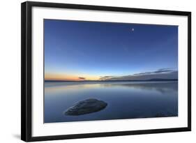 Sunrise over Yellowstone Lake, Yellowstone National Park, Wyoming, USA-Tom Norring-Framed Photographic Print