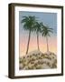 Sunrise Palms II-Michael Willett-Framed Art Print