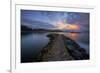 Sunrise Pier at Fort Baker, Sausalito California-null-Framed Photographic Print