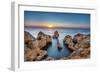 Sunrise, Ponta De Piedade, Lagos, Algarve, Portugal-Sabine Lubenow-Framed Photographic Print