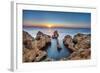 Sunrise, Ponta De Piedade, Lagos, Algarve, Portugal-Sabine Lubenow-Framed Photographic Print