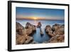 Sunrise, Ponta De Piedade, Lagos, Algarve, Portugal-Sabine Lubenow-Framed Photographic Print