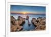 Sunrise, Ponta De Piedade, Lagos, Algarve, Portugal-Sabine Lubenow-Framed Photographic Print