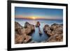 Sunrise, Ponta De Piedade, Lagos, Algarve, Portugal-Sabine Lubenow-Framed Photographic Print