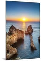 Sunrise, Ponta De Piedade, Lagos, Algarve, Portugal-Sabine Lubenow-Mounted Photographic Print