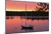 Sunrise, Quahog Bay, Bailey Island, Maine, USA-Michel Hersen-Mounted Photographic Print