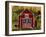 Sunrise Red White Blue Barn Lang-Cheryl Bartley-Framed Giclee Print