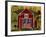 Sunrise Red White Blue Barn Lang-Cheryl Bartley-Framed Giclee Print