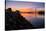 Sunrise Reflections, East Span of the Bay Bridge, San Francisco, California-Vincent James-Stretched Canvas