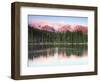 Sunrise Reflections on Sprague Lake, Rocky Mountain National Park, Colorado, USA-Michel Hersen-Framed Photographic Print