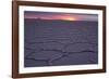 Sunrise, Salar de Uyuni, Uyuni, Bolivia-Anthony Asael-Framed Photographic Print