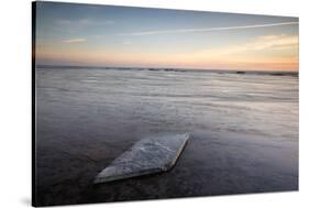 Sunrise, Saltwick Bay, Yorkshire, England, United Kingdom, Europe-Bill Ward-Stretched Canvas