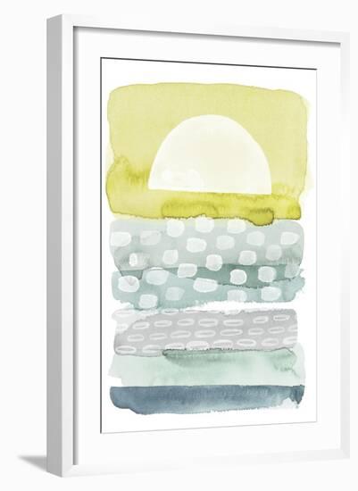 Sunrise Sea II-Grace Popp-Framed Art Print