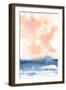 Sunrise Seascape I-Katrina Pete-Framed Art Print