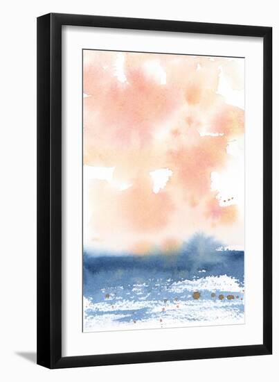 Sunrise Seascape I-Katrina Pete-Framed Art Print