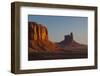 Sunrise, Sentinel Mesa, Big Chief Butte, Monument Valley, Arizona-Michel Hersen-Framed Photographic Print