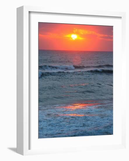 Sunrise, Silver Sands, Canaveral National Seashore, Florida-Lisa S^ Engelbrecht-Framed Photographic Print