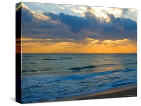 Sunrise, Silver Sands, Canaveral National Seashore, Florida-Lisa S. Engelbrecht-Stretched Canvas