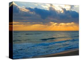 Sunrise, Silver Sands, Canaveral National Seashore, Florida-Lisa S. Engelbrecht-Stretched Canvas