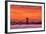 Sunrise Sky Over San Francisco and Golden Gate Bridge-Vincent James-Framed Photographic Print